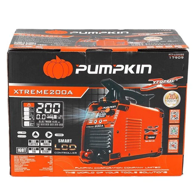 ตู้เชื่อมไฟฟ้า PUMPKIN PTT-LCD200 200A XTREME หน้าจอ LCD thumbnail 4