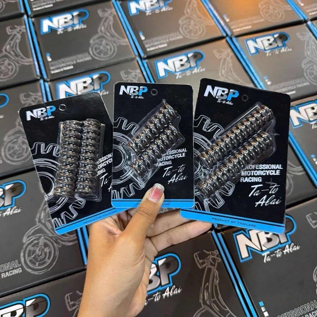 สปริงโหลดโช๊คหน้า WAVE ทุกรุ่น ขนาด 1/1.5/2 นิ้ว NBP thumbnail 8