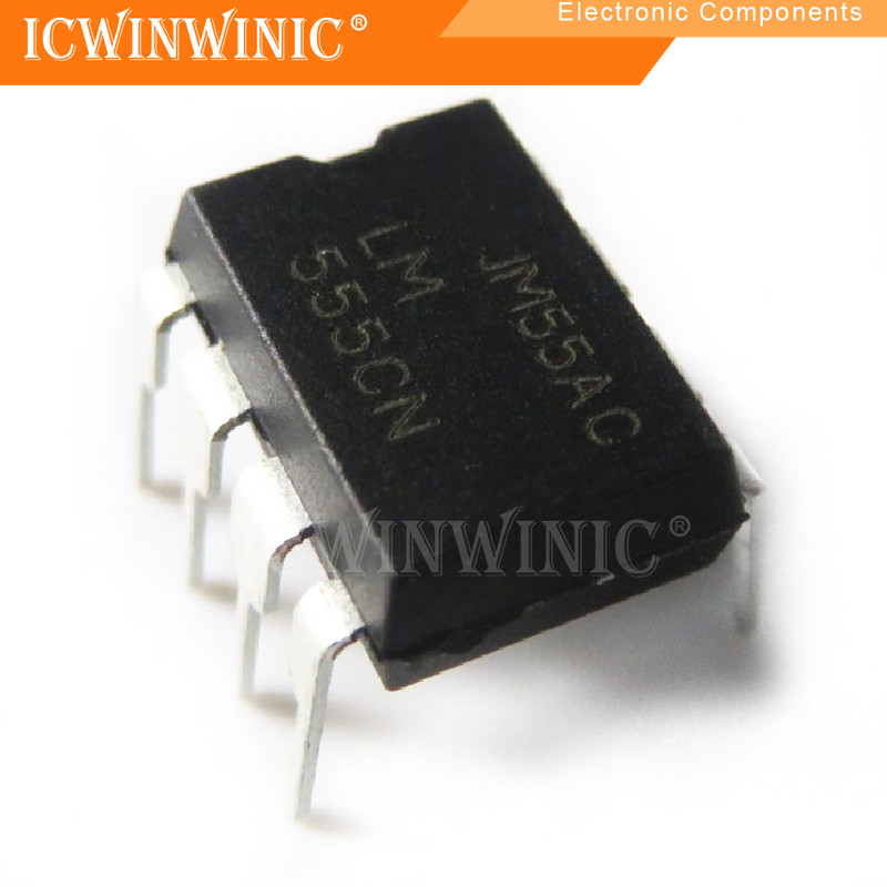 5 ชิ้น LM555CN LM555 DIP-8 ส่วนประกอบอิเล็กทรอนิกส์
