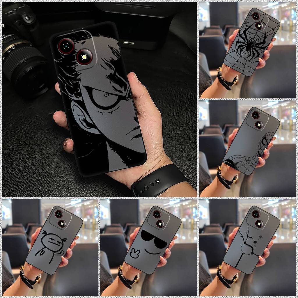 ป้องกันฝุ่นน่ารักเคสโทรศัพท์สําหรับ ZTE Blade A35E ซิลิโคนป้องกัน Anti-knock Dirt-proof กระเป๋าโทรศั