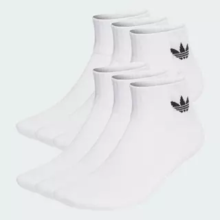 adidas ไลฟ์สไตล์ ถุงเท้าหุ้มข้อ (6 คู่) Unisex สีขาว IJ5627