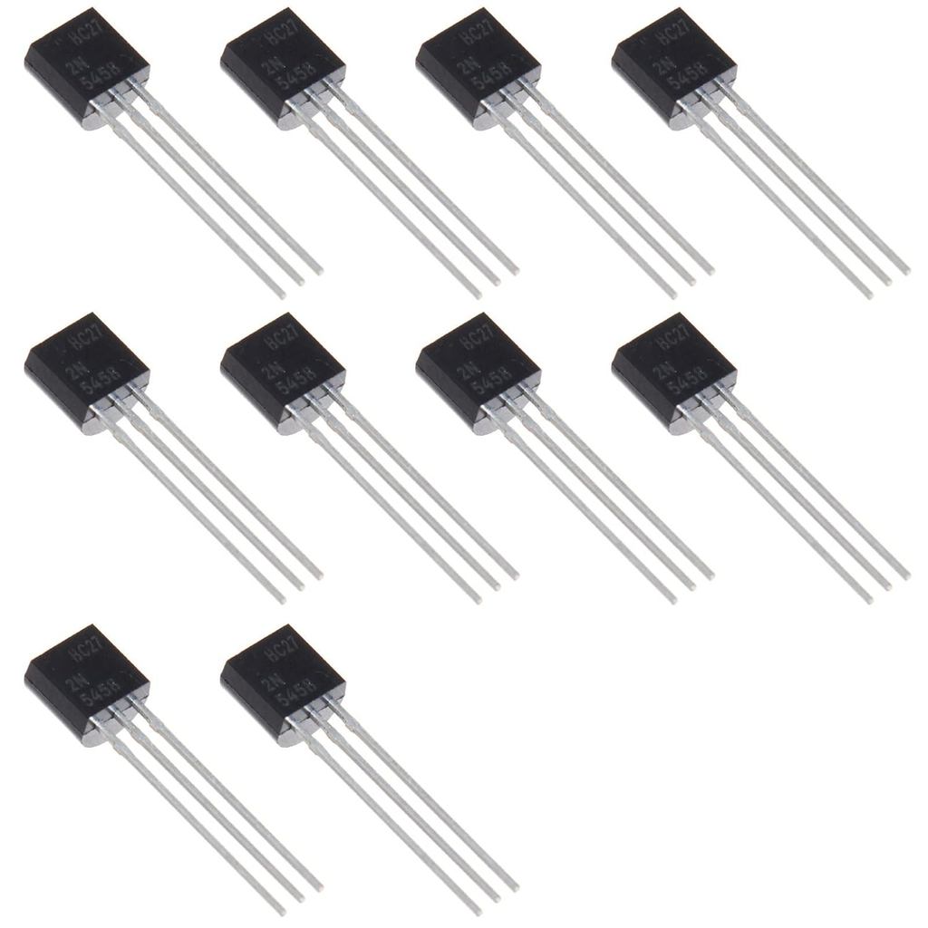 10 ชิ้น 2N5458 2N 5458 N-Channel JFET เครื่องขยายเสียงวัตถุประสงค์ทั่วไป 10mA,TO-92.