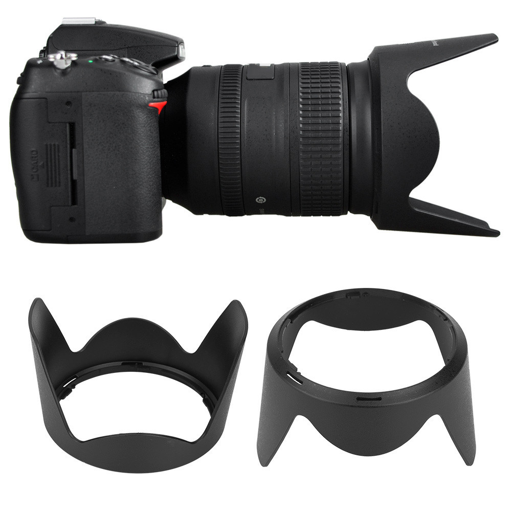 Phoenixshop Camera Lens Hood LightProof ABS สําหรับ 28-300mm
