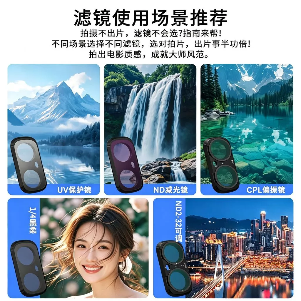 ฟิลเตอร์ Shadowstone Lunaultra UV CPL ND สำหรับ Insta360 thumbnail 8