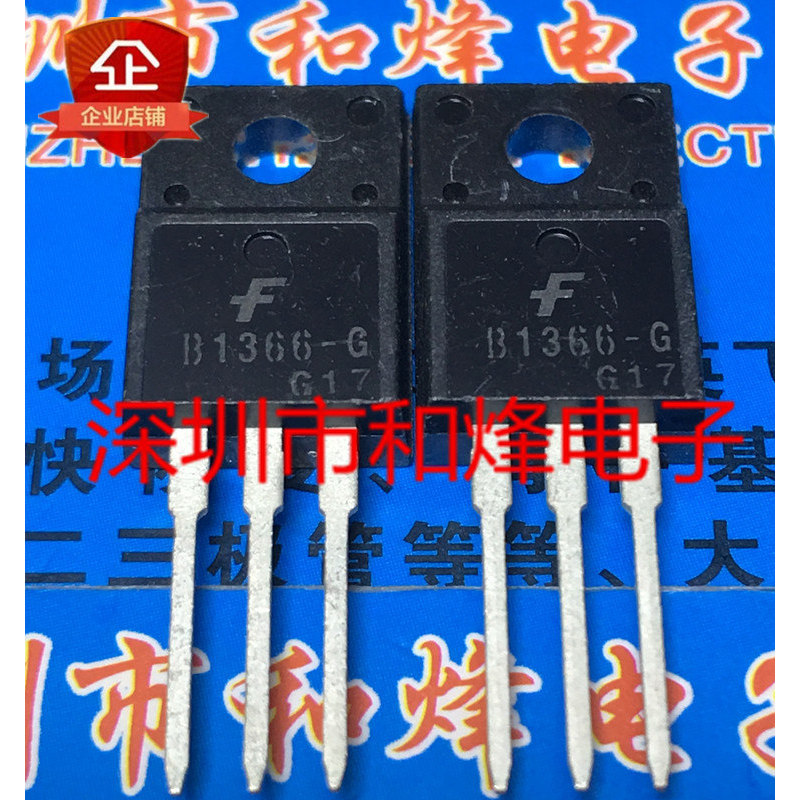 10 ชิ้น KSB1366-G B1366-G TO-220F วิทยุไตรโอด