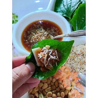 เมี่ยงคำ สูตรโบราณ มะพร้าวคั่วเอง ใหม่ สด กรอบ หอมมัน อร่อย