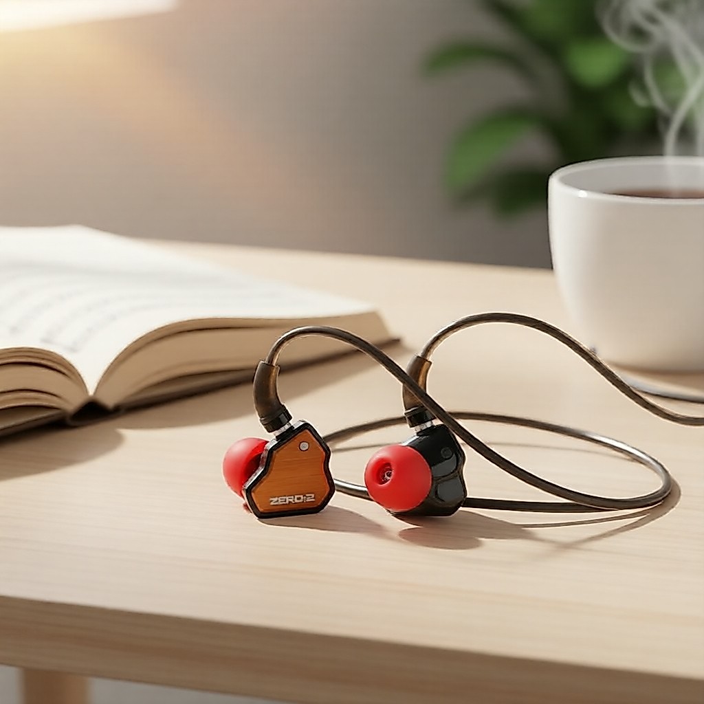 7Hz x Crinacle Zero 2 หูฟังมีสายไดรเวอร์ไดนามิก 10 มม. อัปเดทใหม่ สําหรับเล่นเกม