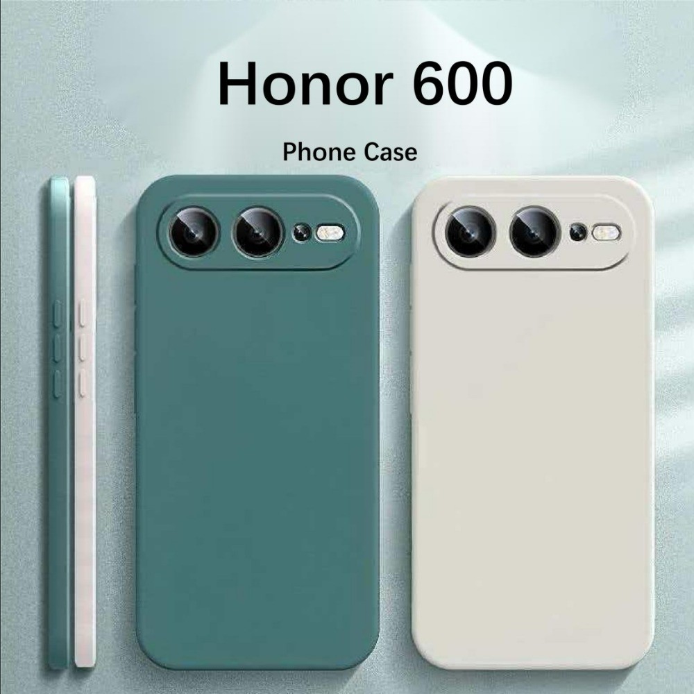 Trend FrontFor Honor 600 Case Fall Protection Silicone Full Case Classic Solid Color Phone Case Cove