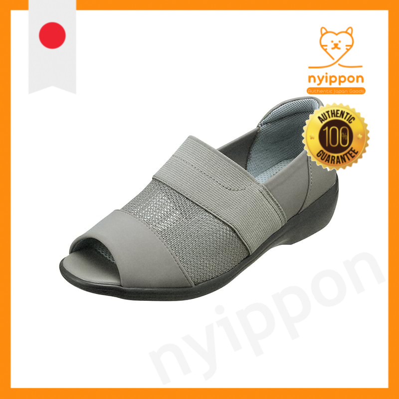 Pansy 4482 Open-Toe Shoes for Women 3E Mesh Rubber