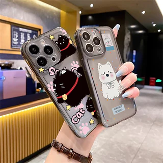 🌼KingMall🌼อซัมซุงลายหวานอวกาศใสกันตกพรีเมียมกันรอยสไตล์เกาหลี SAMSUNG A15 A14 A13 A05 A23 A16 A06 A55 A54 A50 A30S