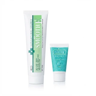 Smooth E Cream สมูทอีครีม 100% Vitamin E บำรุงผิว 40 g, 100 g. [DKP]