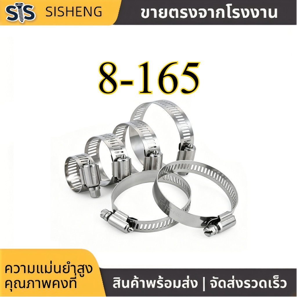 สกรู M3 M4 M5 สแตนเลส 304 แข็งแรง กันสนิม (2-10pcs) [SISHENG01]