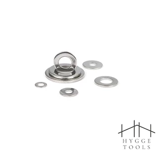 แหวนอีแปะ สแตนเลส 304 แหวนรองน็อต แหวนขนาด2mm-24mm