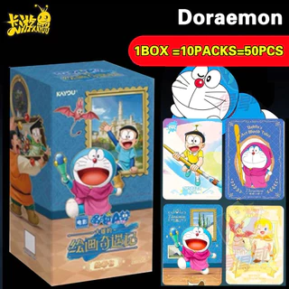 【พร้อมส่ง】KAYOU Doraemon Nobita's Painting Adventure ซองการ์ด Painter การ์ดสะสมอนิเมะ ของสะสมโดราเอมอน ของขวัญวันเกิด