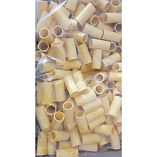 (100ตัว)ข้อต่อตรงสีเหลือง ขาว และเทา ขนาด 3/8" (3 หุน) 1/2"(4 หุน) และ 3/4"(6 หุน)