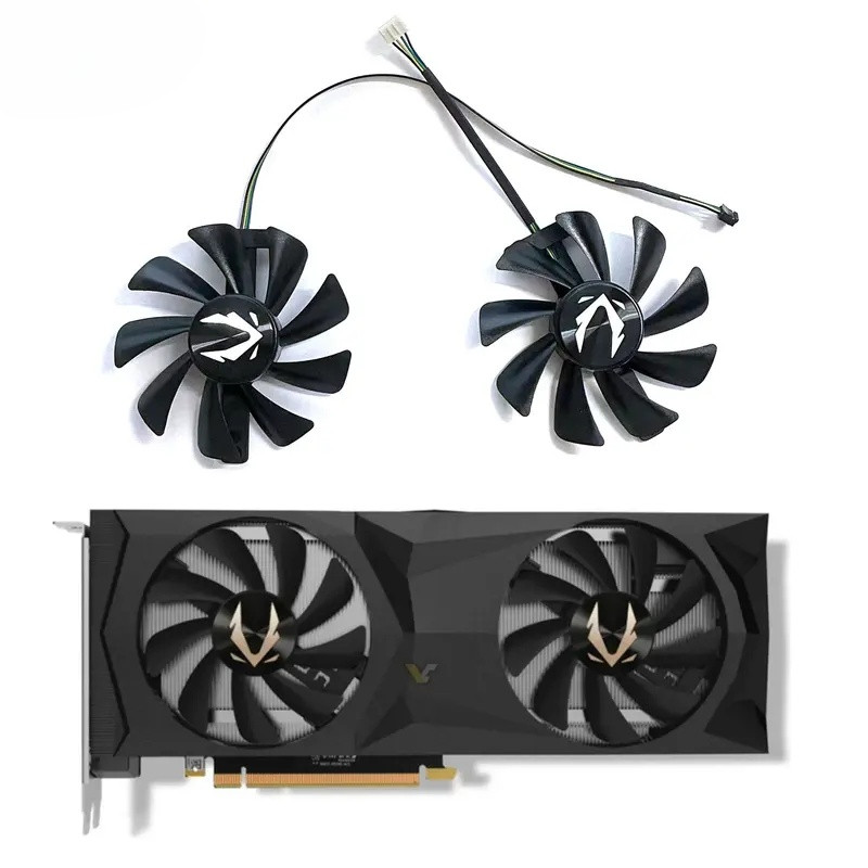 ใหม่ 85 มม.4PIN CF9015H12S RTX2080 2080TI GPU พัดลมสําหรับ ZOTAC GeForce RTX 2080 2080 Ti กราฟิกการ์