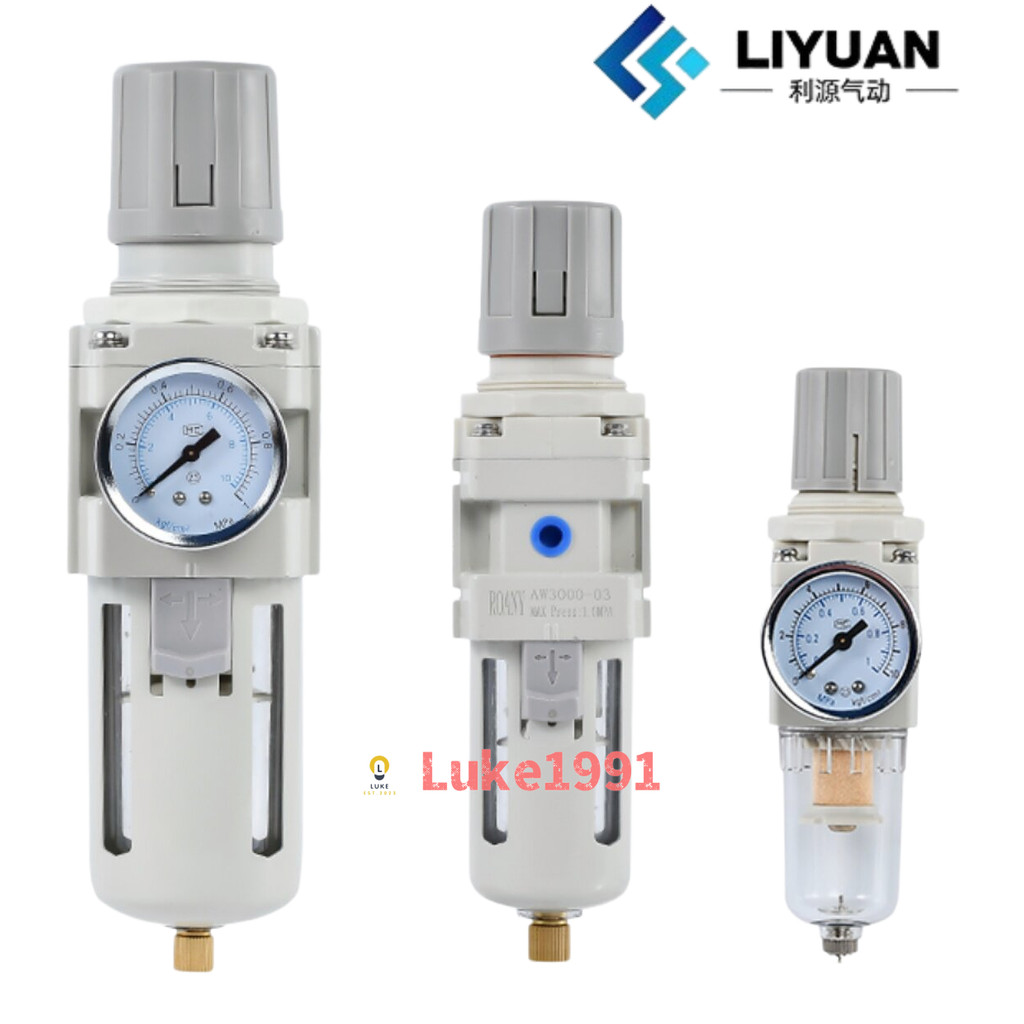 ความดัน SMC ประเภทตัวกรองลดนิวเมติก AW3000/AW2000-02 AW3000/AW4000-03 AW4000-04/06 Mla8