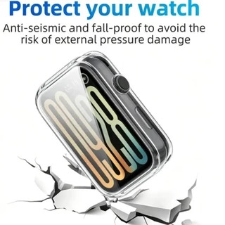 เคสTPUสําหรับXiaomi Mi Band 10/9/8 Pro Full CoverageกันชนสําหรับMi Band 9 Pro/8 Pro Soft Screen Protector Cover