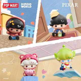 P POPMART POPMART DIMOO WORLD x PIXAR Joint Series Doll Mystery Box