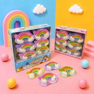 ยกกล่อง เยลลี่ สายรุ้ง Rainbow Jelly Candy 1กล่องบรรจุ 30ชิ้น เยลลี่กัมมี่ พร้อมส่งจากไทย