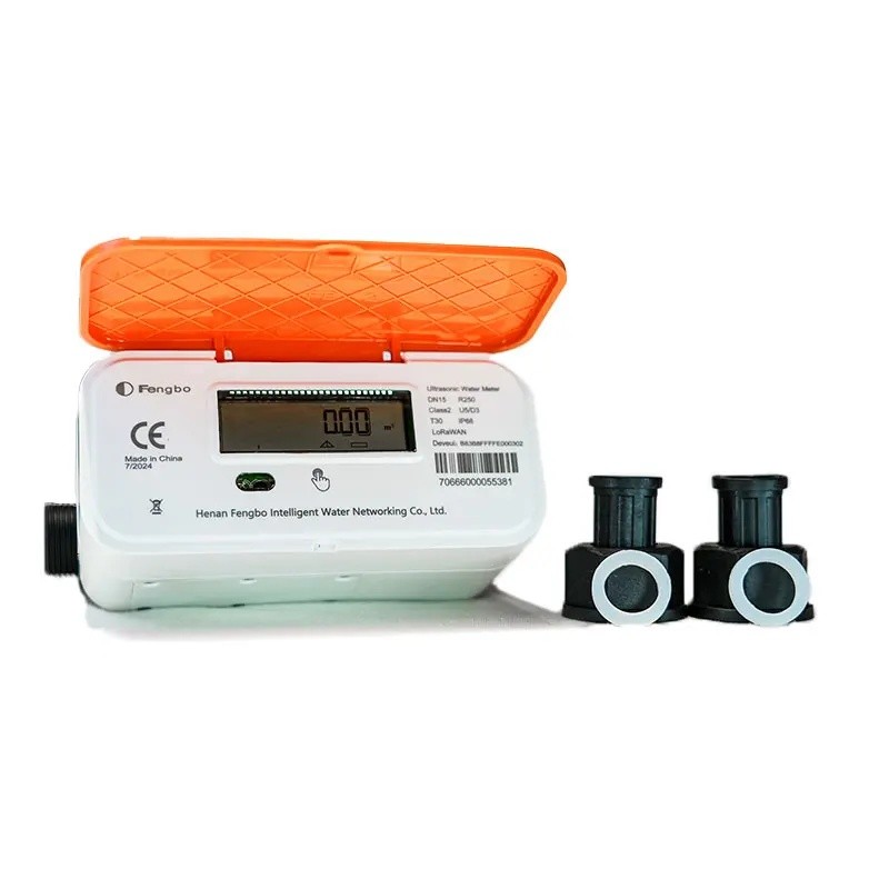 Dans Ultrasonic Smart Water Meter DN15/20 IP68 Prepaid Digital Water Meter Lora 4g Nb-iot Plastic Ny