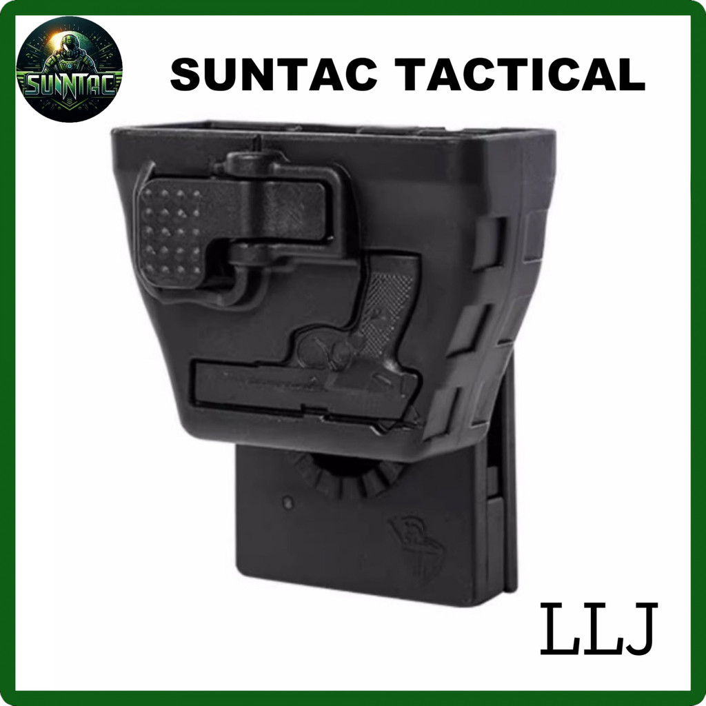 LONG LIN JIA BKT PLASTIC HANDCUFF HOLSTER [LLJ-BKT]