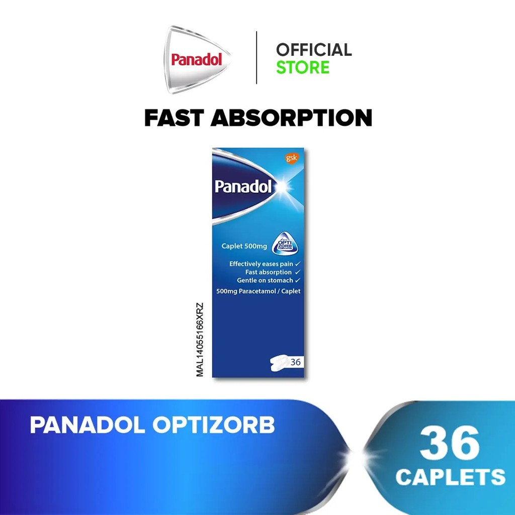 Panadol พร้อม Optizorb - /Fever/Headache (36s)