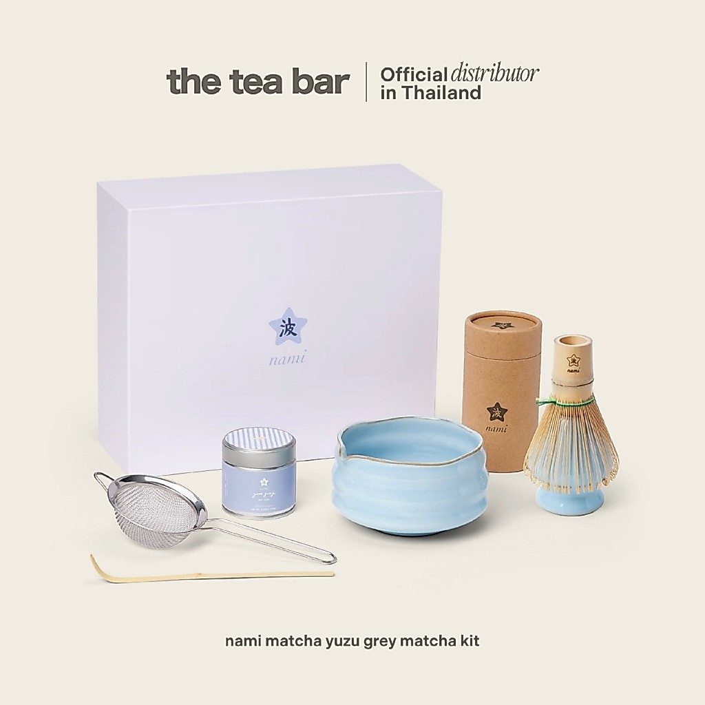 NAMI MATCHA yuzu grey matcha kit