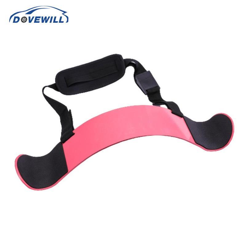 [Dovewill] Biceps Blaster Curved Bicep Blaster Biceps Training Board with Straps Supportive Fitness 