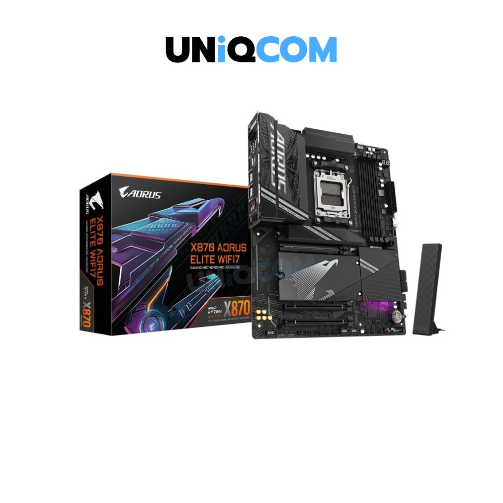 MAINBOARD (AM5) GIGABYTE X870 AORUS ELITE WIFI7 DDR5 (REV. 1.1)
