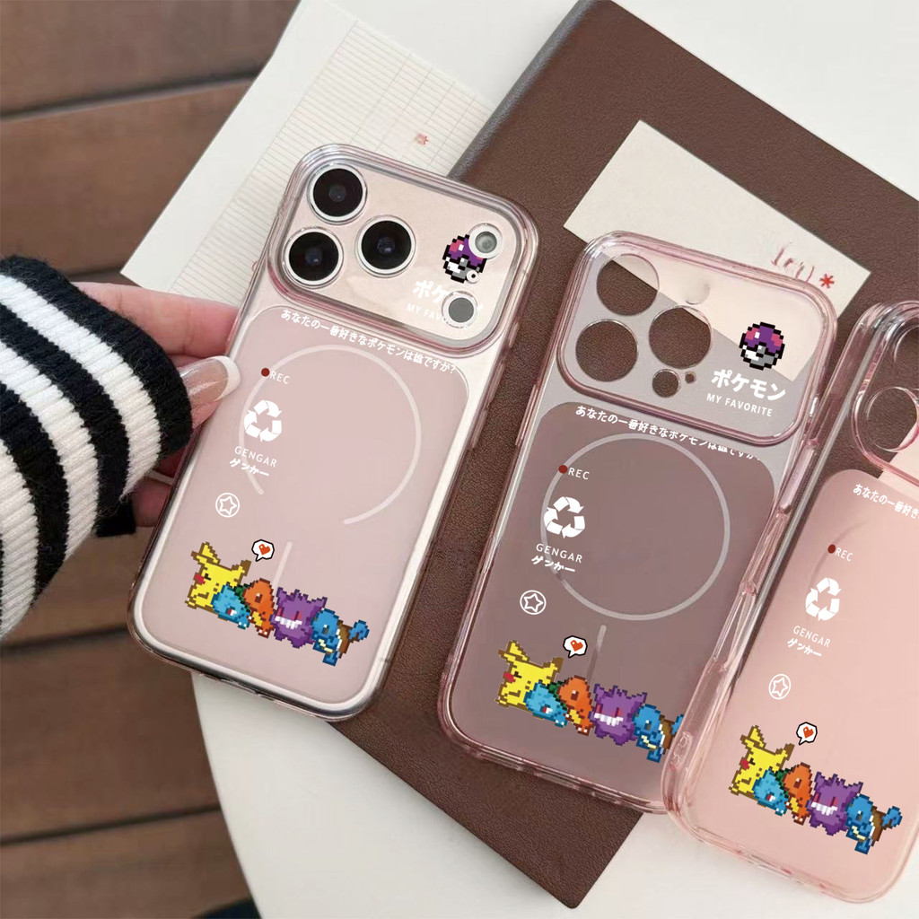 เคสใสลายการ์ตูนโทนพาสเทลทั้งหมด น่ารักสีหวาน กันกระแทกขอบยก สำหรับ iPhone13 16 14 11 7Plus 17ProMax X