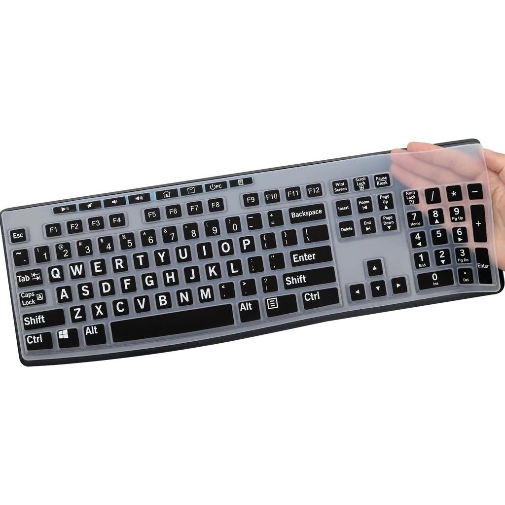ฝาครอบคีย์บอร์ดสําหรับ K270 คีย์บอร์ดไร้สาย, Logitech MK295 MK275 MK270 ฝาครอบคีย์บอร์ดไร้สาย, Logit