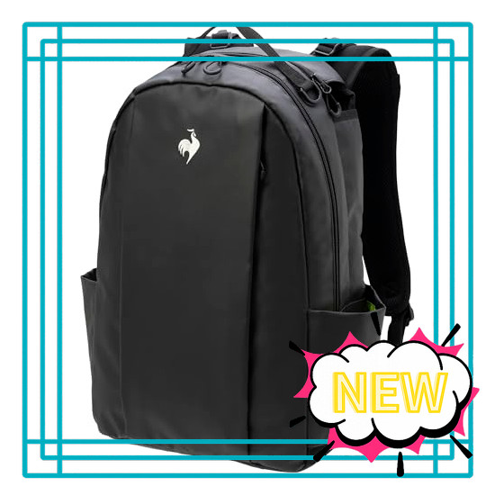 [Le Coq Sportif] Racket Backpack LN5SBP10U_BKWH_F