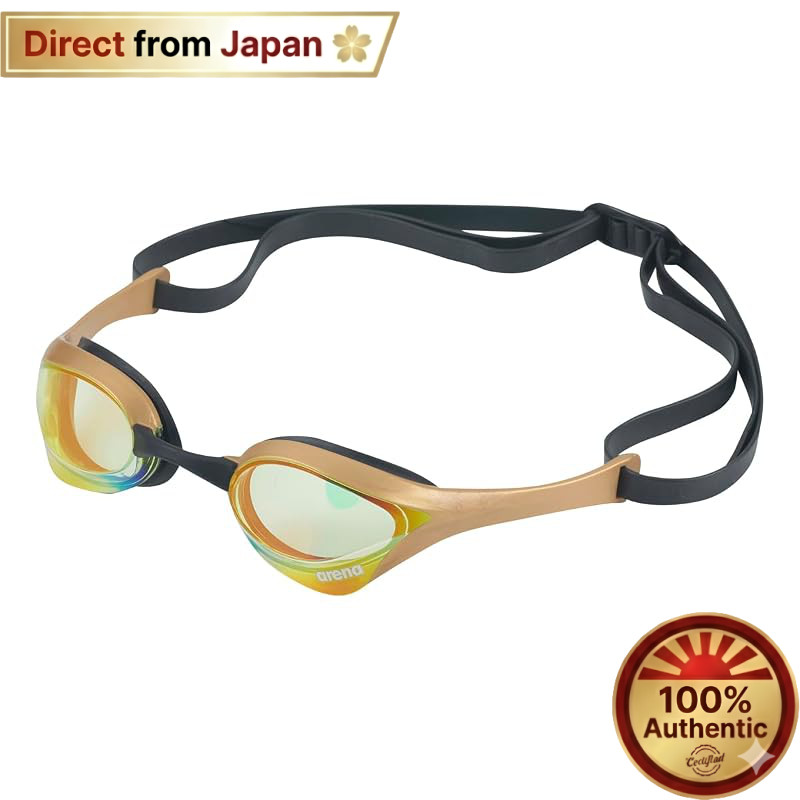 Unisex Competitive Swimming Goggles - Arena Cobra Ultra, Free Size, WA Approved, Top Racing Model wi