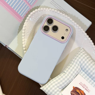 ❤️เคสไอโฟน Case For iPhone 11 17 16 15 13 14 12 Pro Max เคสไอโฟน11 เคสโทรศัพท์ทรงเพรียวบางสีสันสดใส