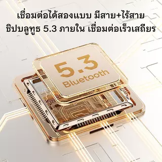 ลำโพงบลูทูธ ลำโพงบลูทูธไร้สาย ไฟ LED สวยงาม - เสียง HIFI มีวูฟเฟอร์ - สำหรับปาร์ตี้ งานเลี้ยง - แบต 1800mAh