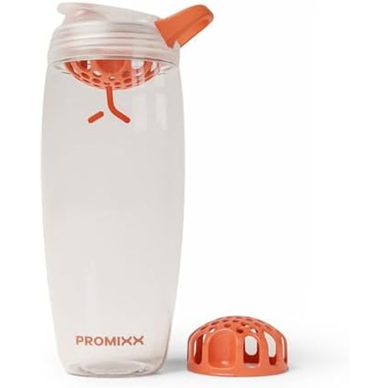 PROMIXX Pursuit ขวดปั่นโปรตีน – เครื่องผสม Snap-Fit แบบเงียบ 26 ออนซ์สําหรับเขย่าปราศจาก Lump – เครื