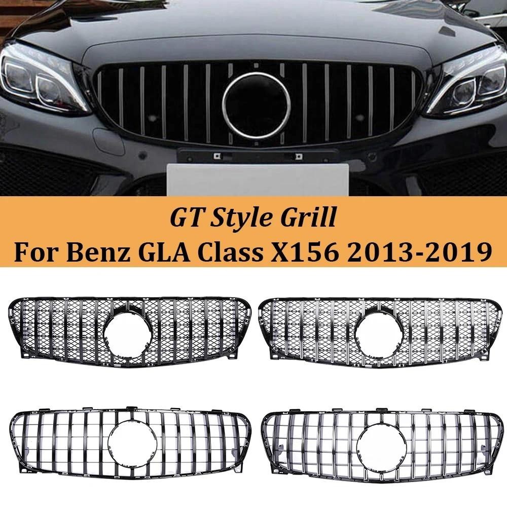 สําหรับ Mercedes Benz GLA Class X156 GLA200 GLA250 2013-2019 รถด้านหน้า Racing Grille กันชนย่าง GTR 