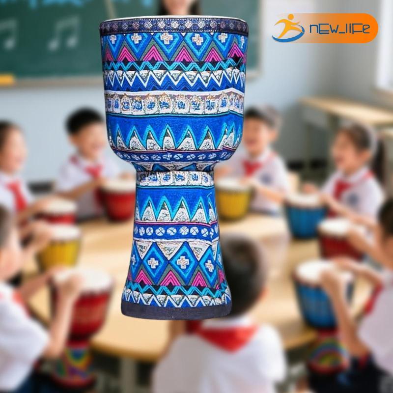 [Shiwaki5] Professional Djembe Drum PVC Percussion Hand Drum สําหรับผู้ใหญ่เริ่มต้นโรงเรียนครอบครัวเ