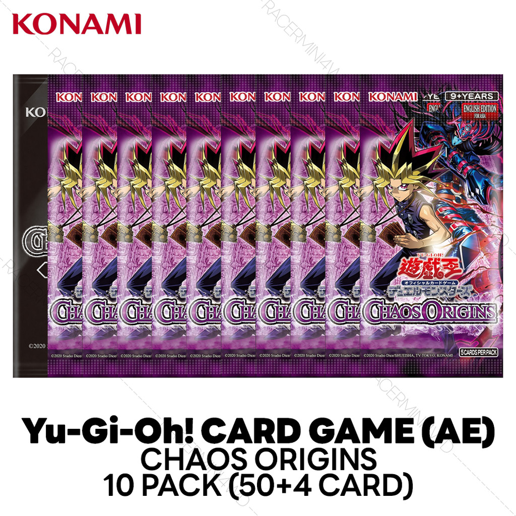 Yu-Gi-Oh! Official Card Game: Chaos Origins 10 Pack (Asia English)