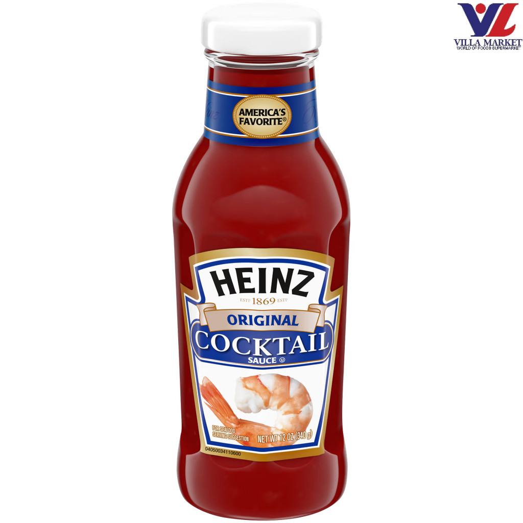 [สินค้าส่งด่วน] [1307] Heinz Seafood Cocktail Sauce 12 Oz. ไฮนซ์ ซีฟู้ดค็อกเทลซอส