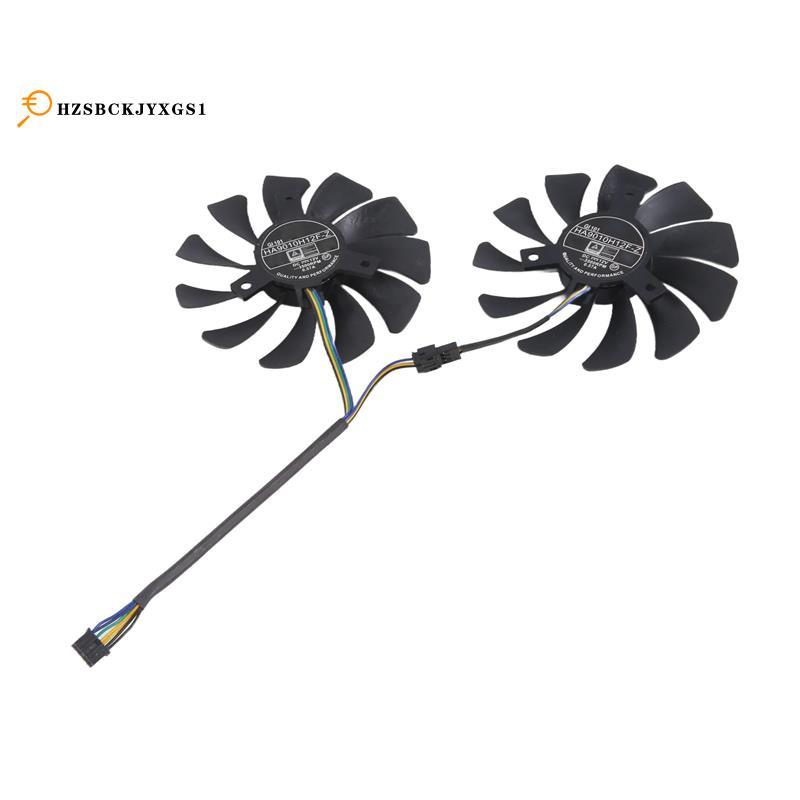 [hzsbckjyxgs1]ใหม่ 1 คู่พัดลมการ์ดกราฟิก 85 มม.H9010H12F-Z 4Pin Cooler พัดลมสําหรับ Gtx 1060 Oc 6G G