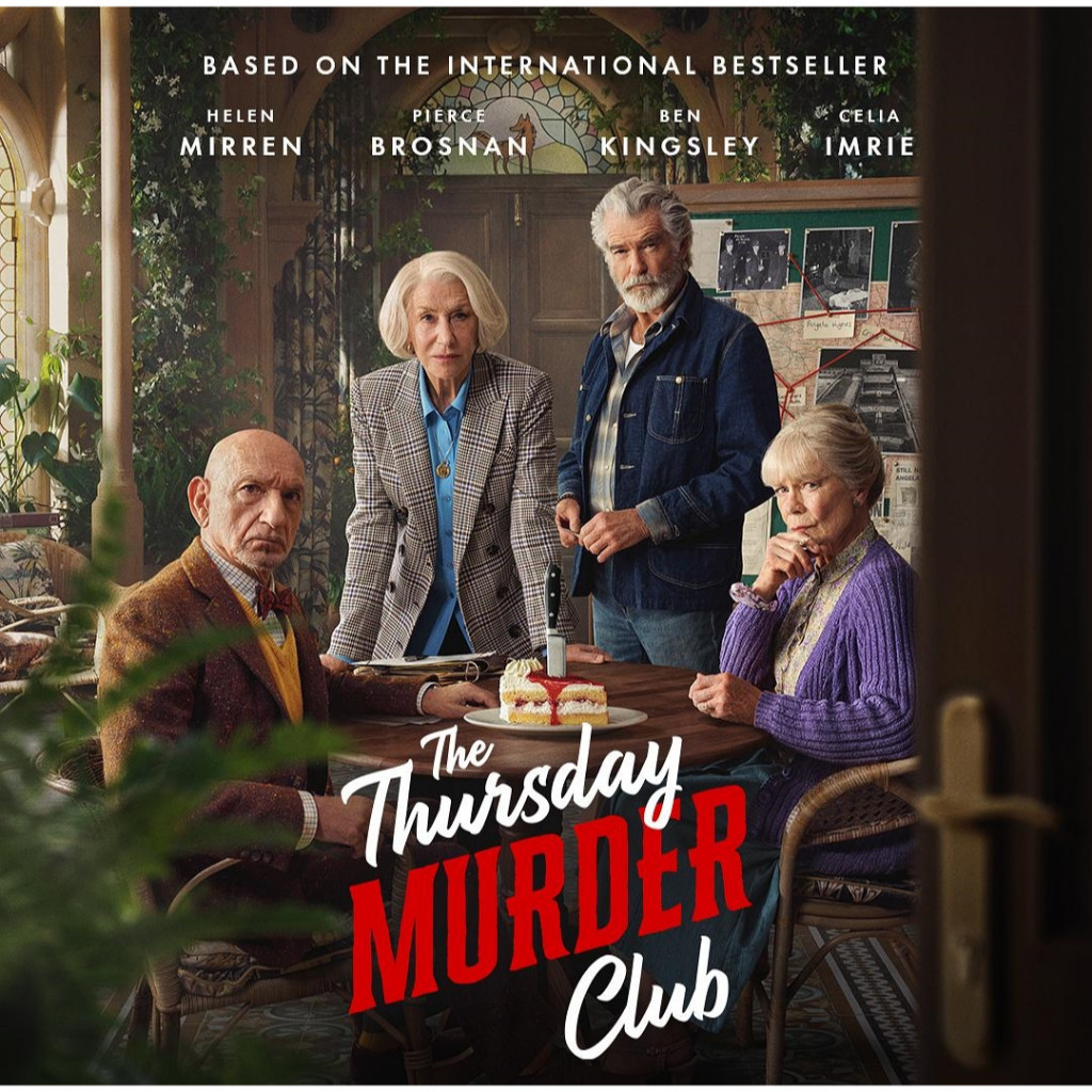 [ภาษาอังกฤษ] Blu-ray HD Movie 4K UHD 1080P The Thursday Murder Club