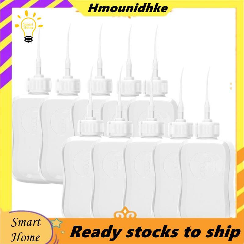 Soft-Tipped Bottle SoftSafe Bottle 10PCS 50ml สําหรับซ่อมโทรศัพท์สีขาว