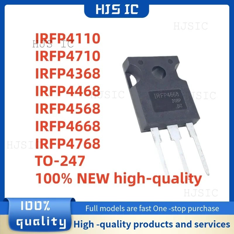 5PCS IRFP4110 IRFP4710 IRFP4368 IRFP4468 IRFP4568 IRFP4668 IRFP4768 TO-247 ขายส่ง Field Effect ทรานซ