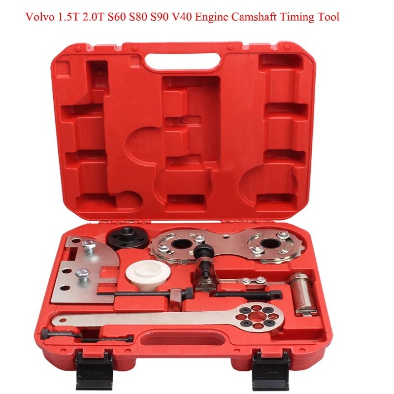D6EM Camshaft Alignment Timing ชุดเครื่องมือสําหรับ Volvo 1.5T 2.0T S60 S80 S90 V40 V60 V70 V90 XC60