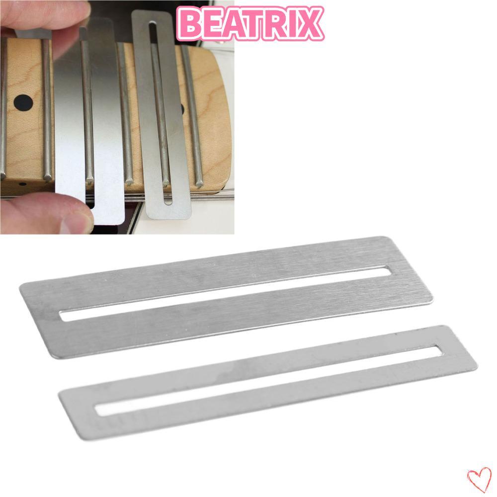 บีทริกซ์‌ การ์ดเฟรตกีต้าร์ 3 ชุด ขนาด 7.8 ซม. Silver Color Fret Wrap, การ์ดโฟมเหล็กทนทาน Guitar Fret