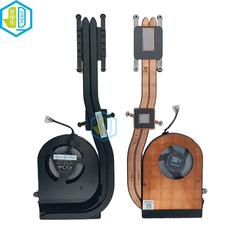 * ใหม่ CPU GPU Cooler Cooling ฮีทซิงค์พัดลมโมดูลสําหรับ Lenovo ThinkPad T580 P52S 20L9 20LB 01ER494 