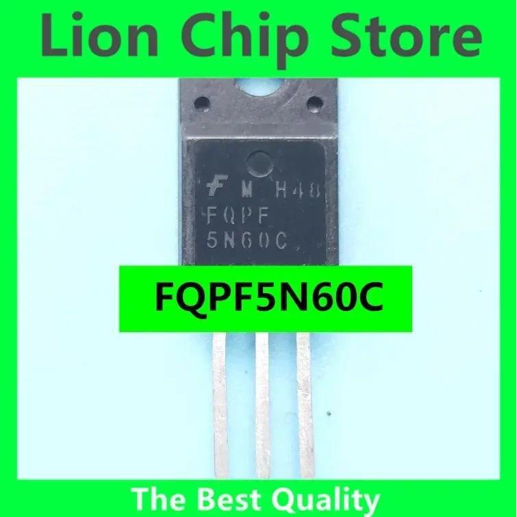20 ชิ้น FQPF5N60C ใหม่ TO-220F 5N60C MOS Field-Effect ทรานซิสเตอร์ 5A 600V PF5N60C