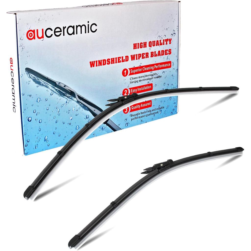 AU AU CERAMIC 61619478361 ใบปัดน้ําฝนด้านหน้า 2 ชิ้นชุด Fit สําหรับ 4 Series 2021-2025 BMW 430i M4 M